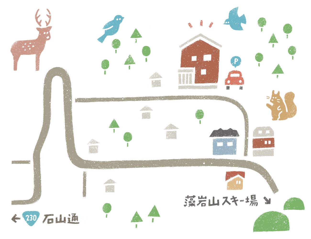 アクセスマップ